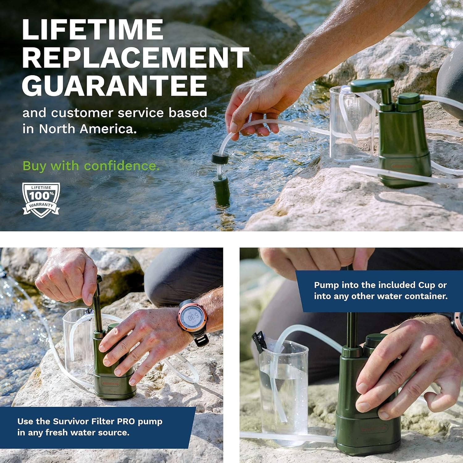 Survivor Filter PRO Hydration Extender - Removes Uruguay | Ubuy