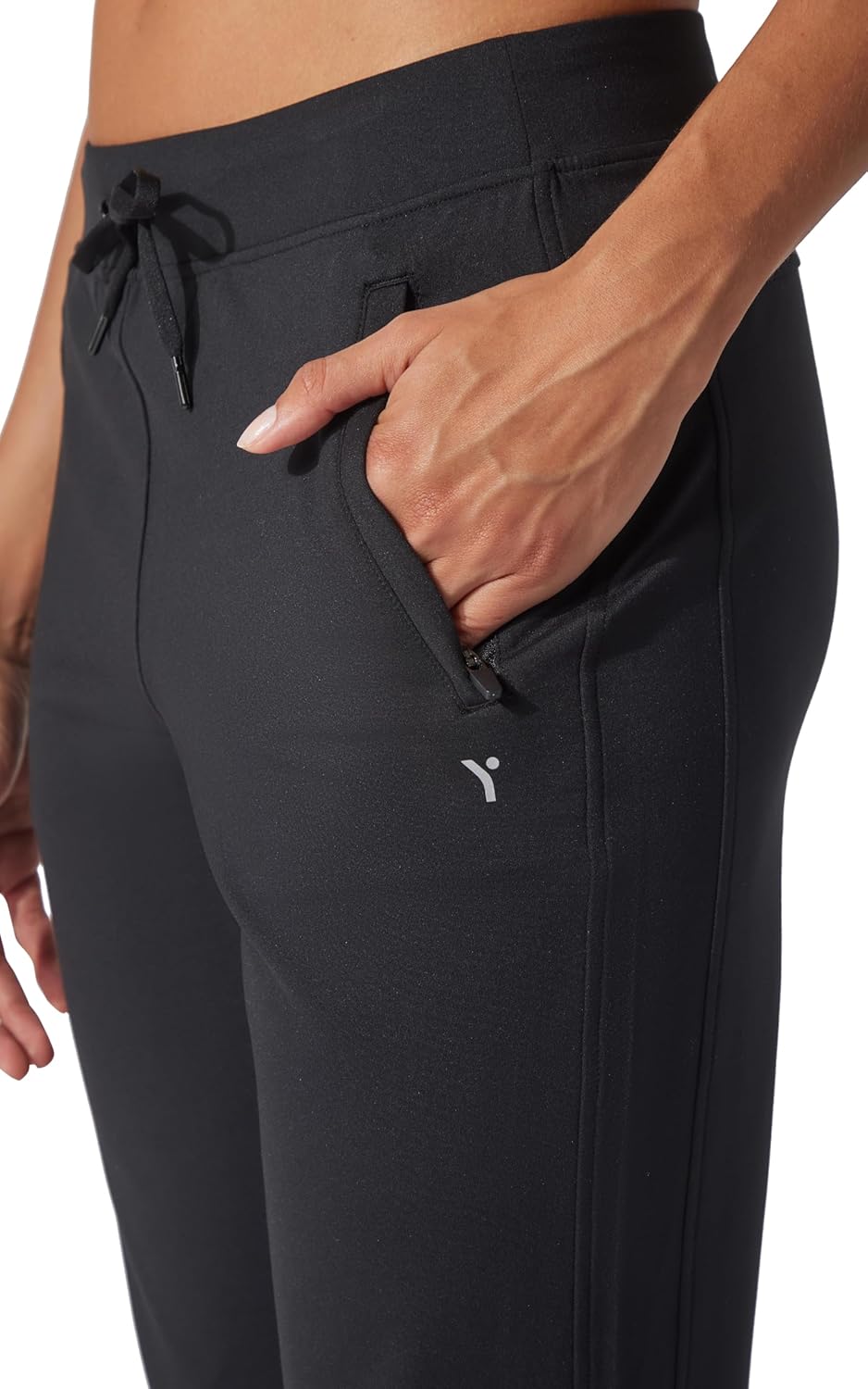 Yogalicous Womens Lux Avenue Side Pocket Jogger - Image 4