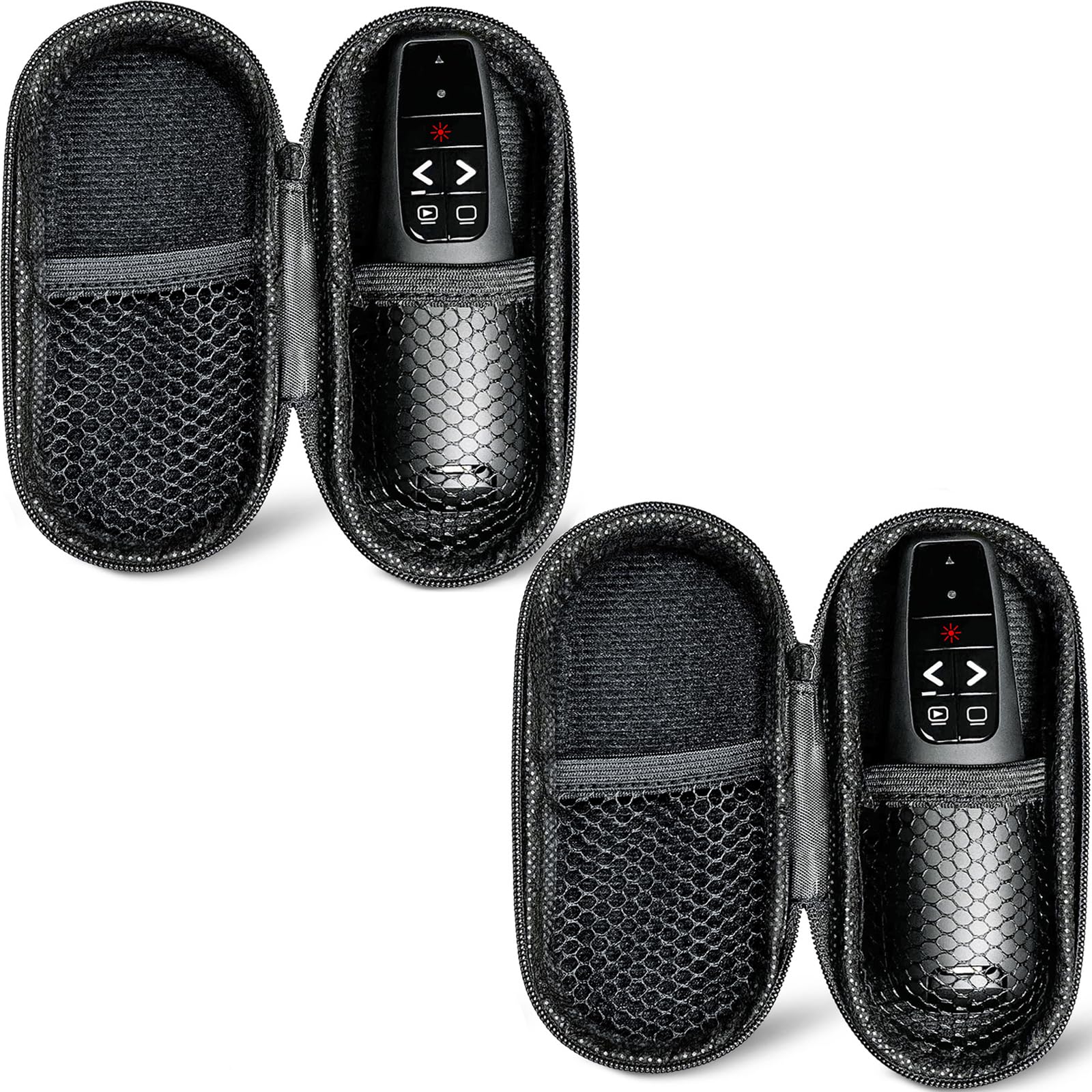 (2 Units) Presentation Clicker PowerPoint Presenter Remote: Laser Pointer Project Power Point PPT Clicker for Mac Laptop Office, Wireless Computer