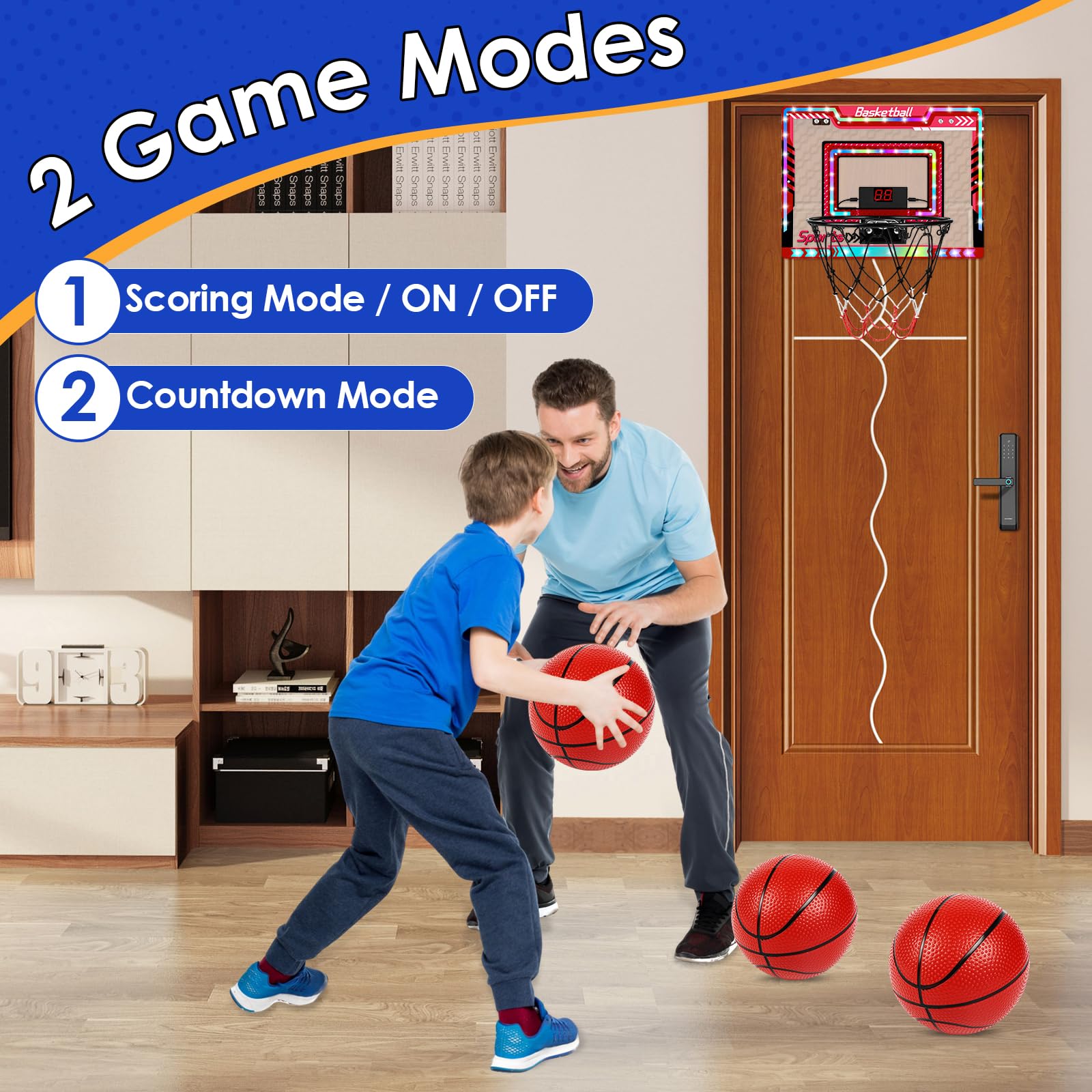 Kosz do koszykówki Indoor Mini do pokoju