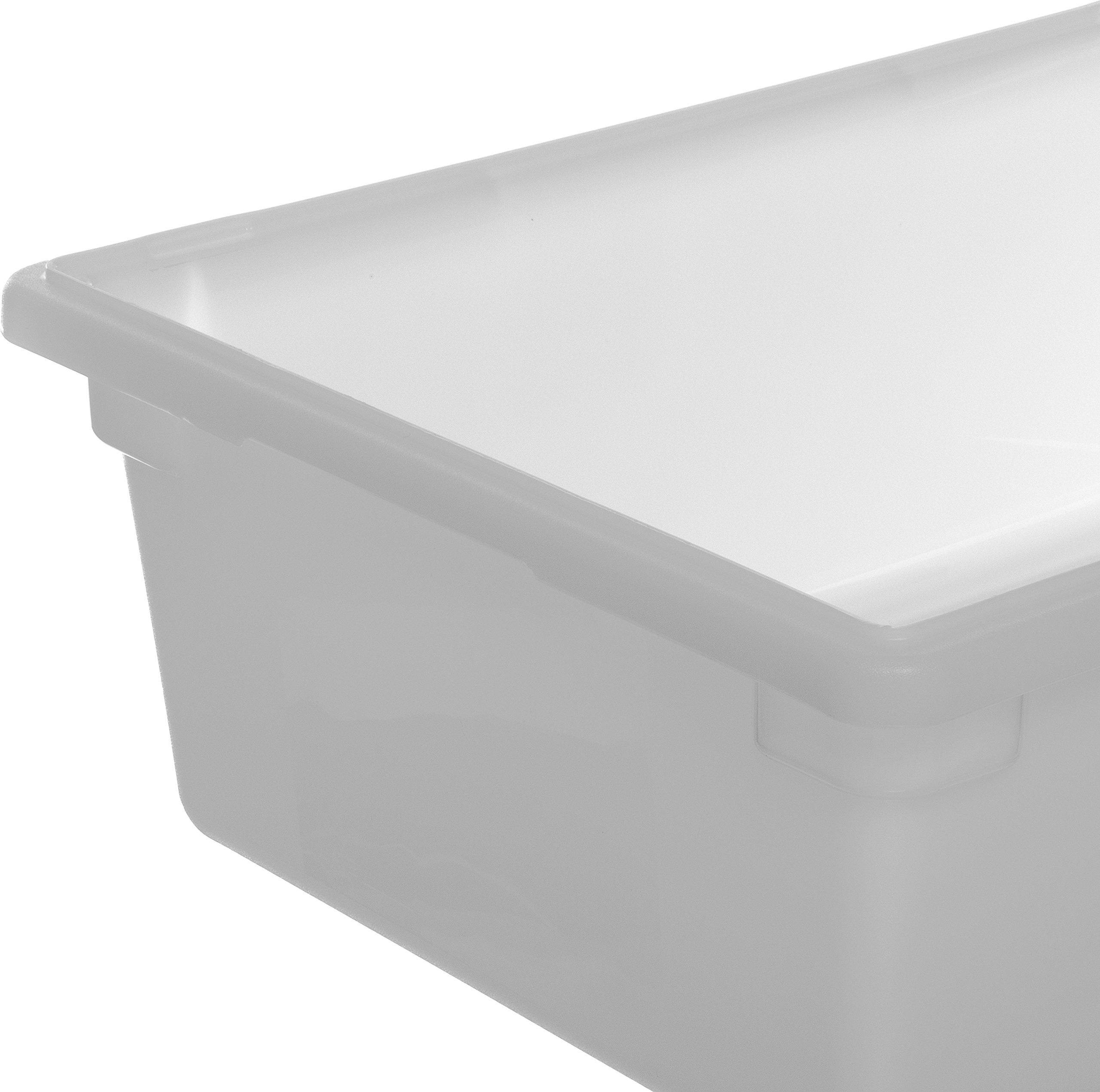 Carlisle 10642–02 12,50 Liter Kapazität, 66 cm Länge x 45,7 cm Breite x 22,9 cm Höhe, weiß Farbe, Polyethylen-storplus Food Box