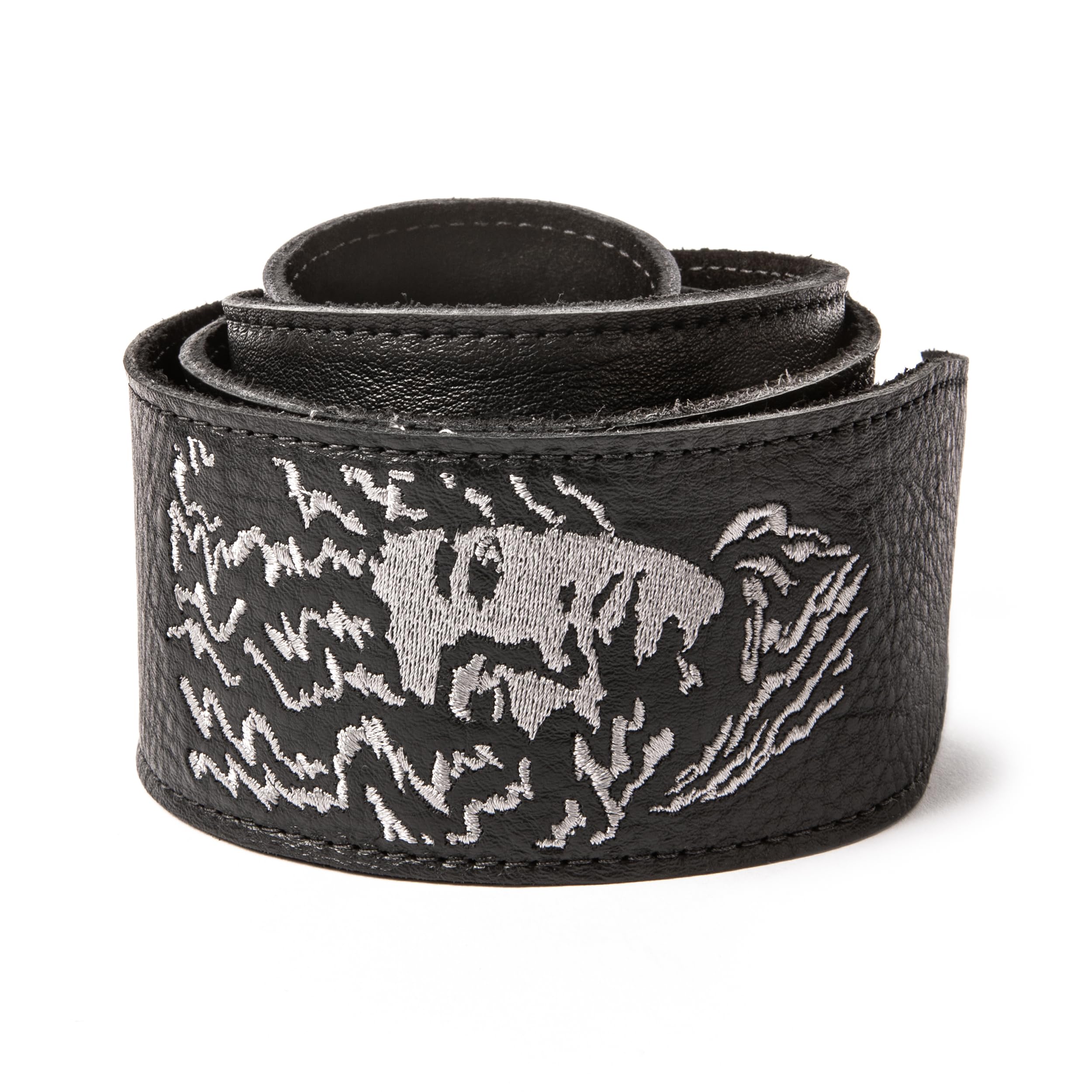 Jim Dunlop Unisex Black Dunlop Strap - Hendrix 68 Shrine Series Bmf Leather Strap (Jhbmfms1)