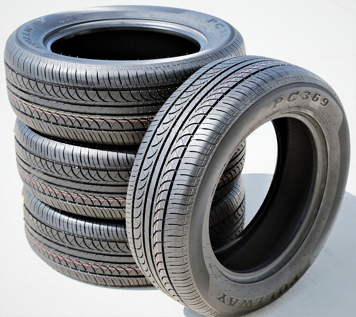 Set of 4 (FOUR) Fullway PC369 All-Season Truck/SUV Performance Radial Tires-225/65R17 225/65/17 225/65-17 102H Load Range SL 4-Ply BSW Black Side Wall UTQG 380AA