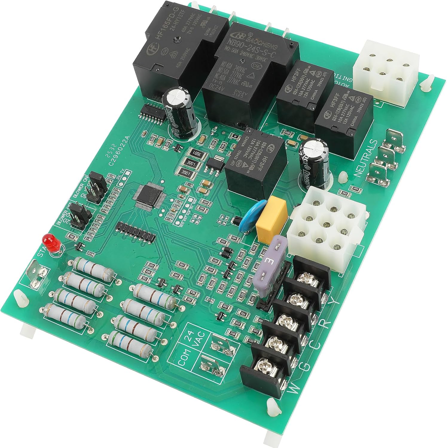 Furnace Control Circuit Board Replacement for York Coleman Luxaire # 7990-319P / 031-01910-000