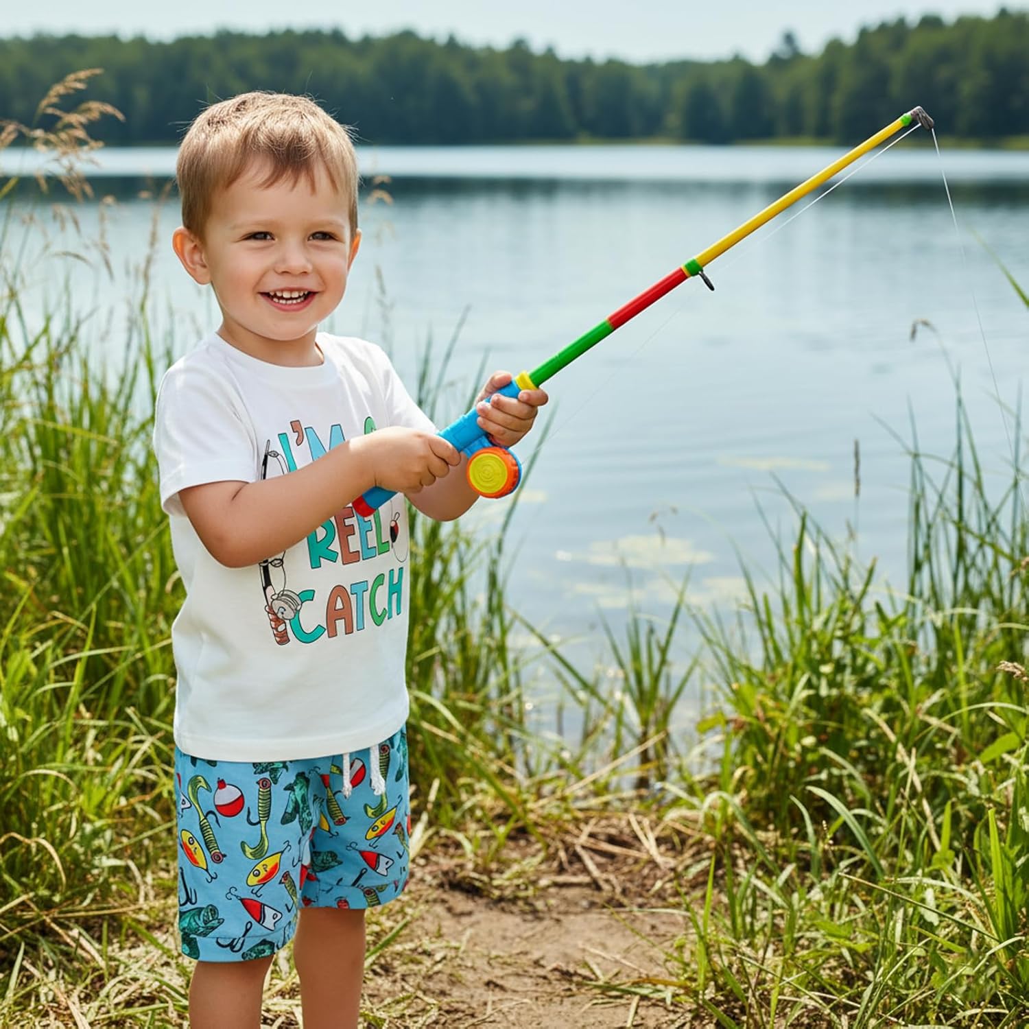 Kupretty Baby Boy Clothes Toddler Summer Outfit Short Sleeve T-Shirt Tee Tops + Shorts 6 12 18 24 Months 2T 3T Clothing Set - Image 4