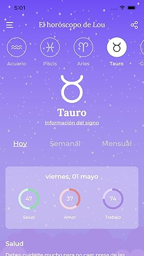 Lou's horoscope