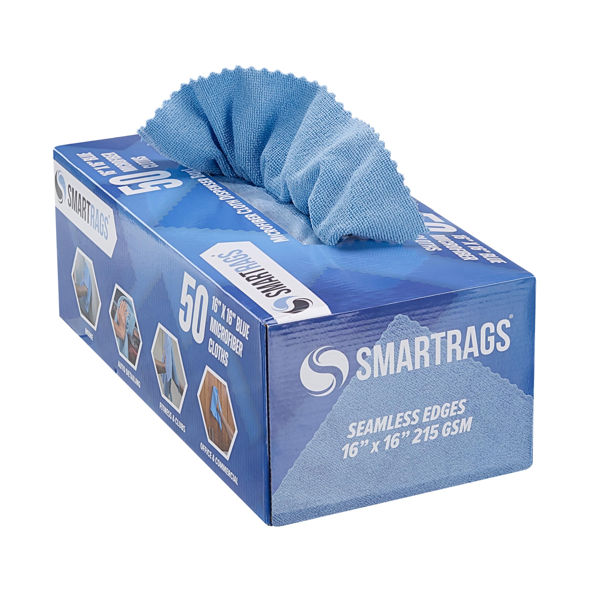 Amazon.com: Arkwright Smart Rags in Box - (Pack of 50) Lint Free, Large ...