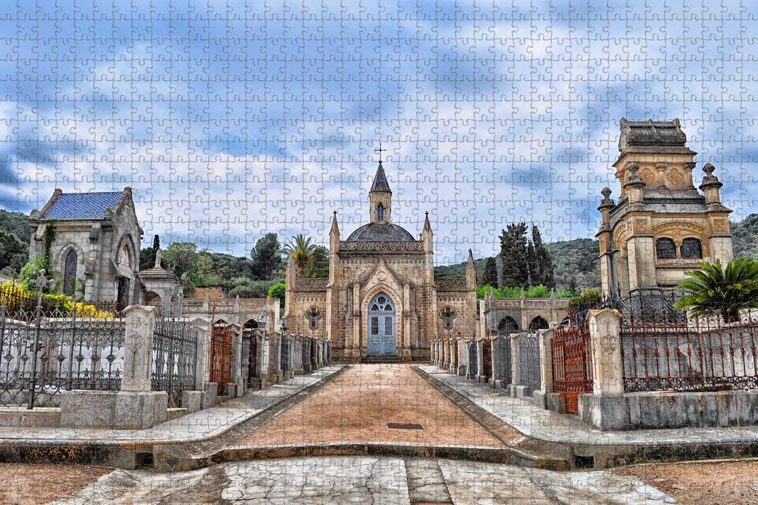 Thailand Chiang Mai Old City Jigsaw Puzzle for Adults 1000 Piece Wooden Travel Gift Souvenir