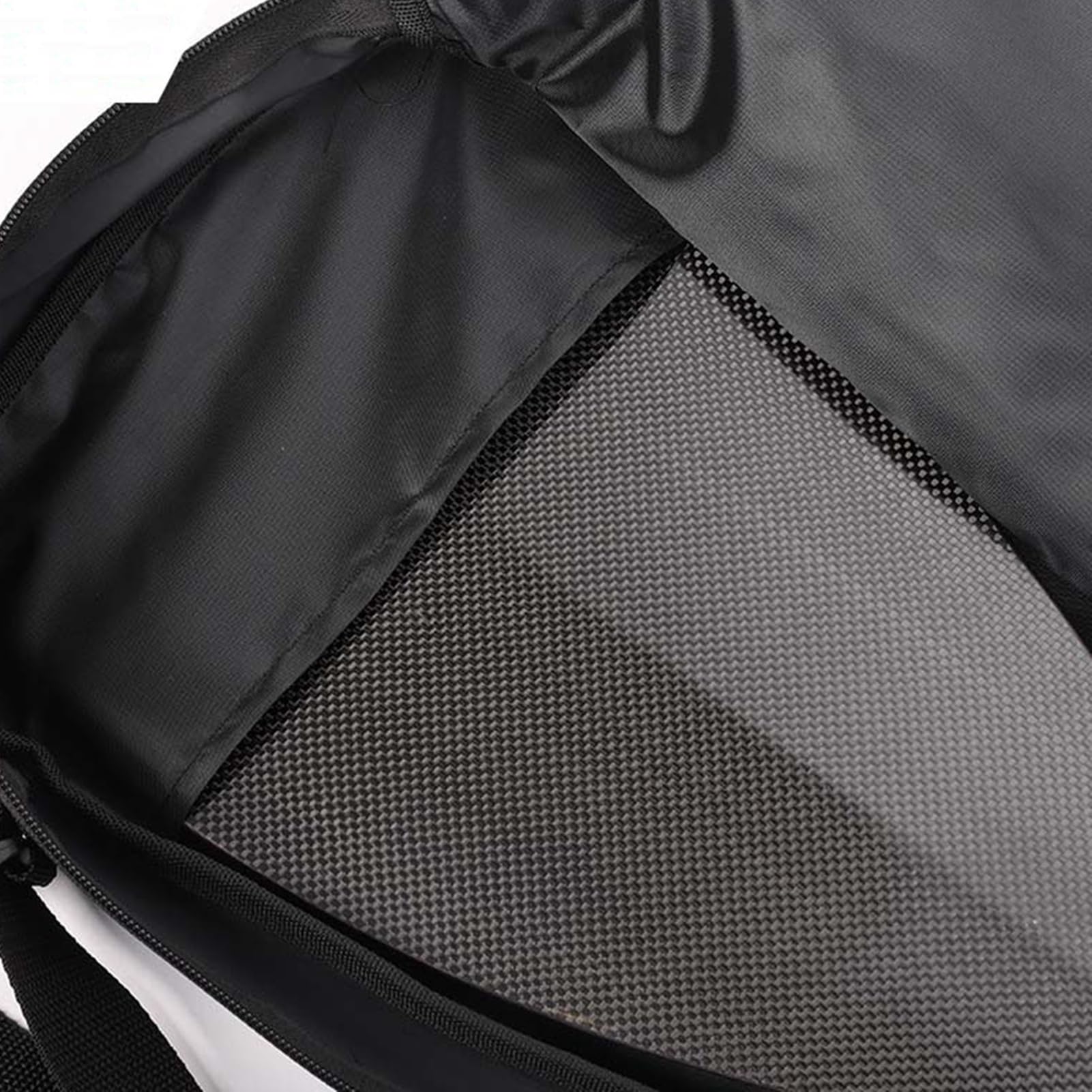 Borsa portaoggetti per kayak, in tessuto Oxford, 130 x 25 x 7 cm, borsa per pagaie a doppia testa, impermeabile, a tre sezioni, tracolla regolabile per sport