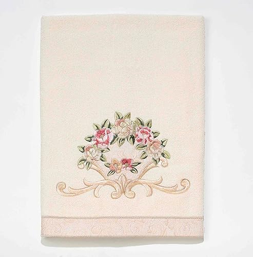 Miniatura 7 de Avanti Linens Rosefan - Toalla de baño color marfil