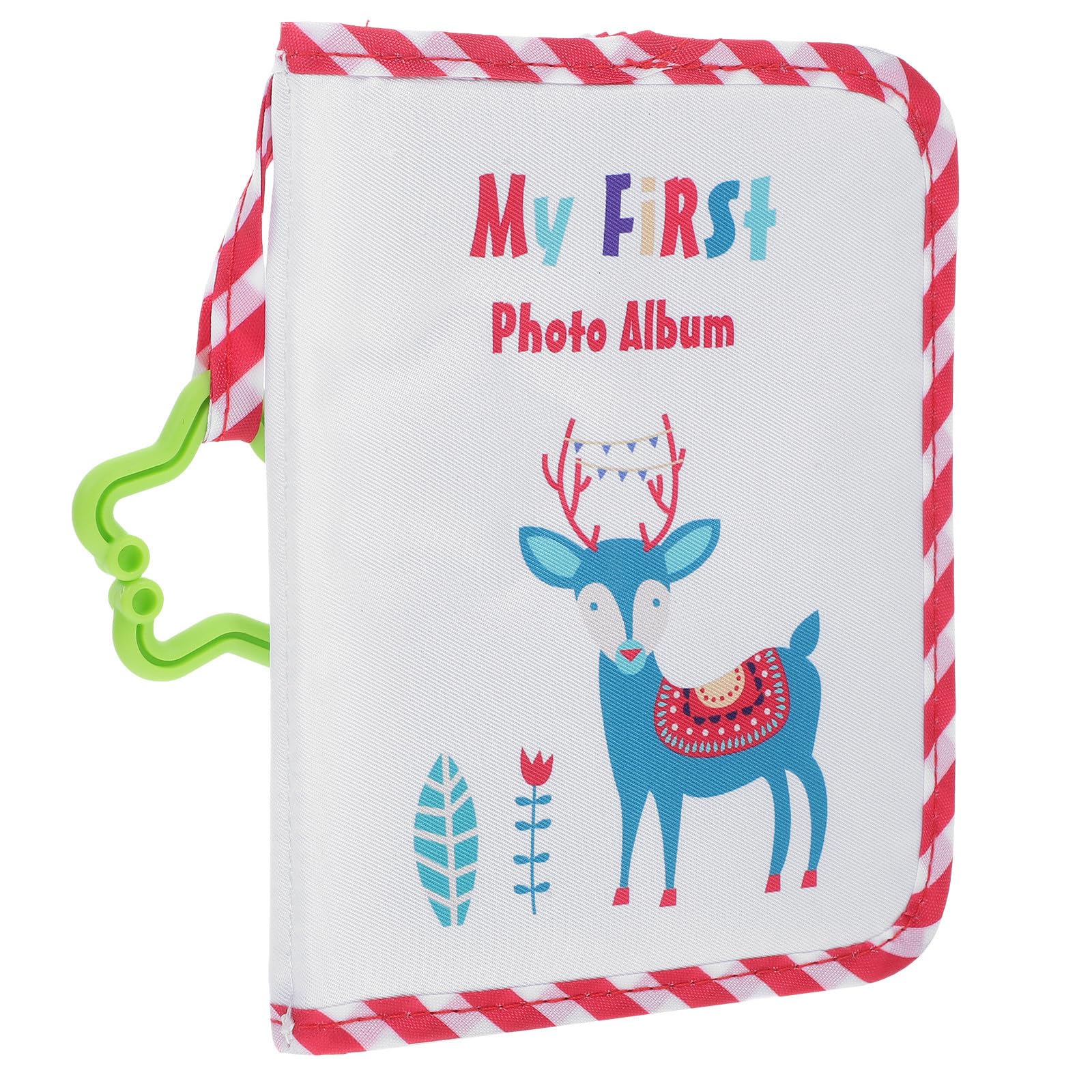 Toyvian 4 Stück Neugeborenen Fotoalbum Elch Design für Babys Erstes