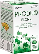 Produo Flora - Intestinal Probiotic, Double Protective Coating, Helps the Regeneration of Intestinal Flora, 30 Chewable Tablets