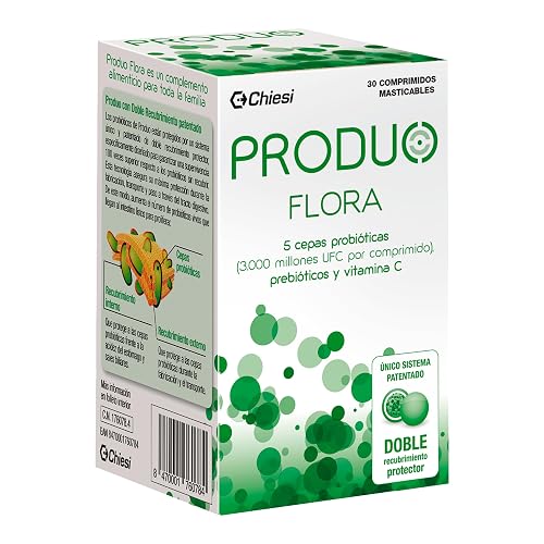 Produo Flora - Probiótico Intestinal, Doble Recubrimiento Protector, Ayuda a la Regeneración de la Flora…