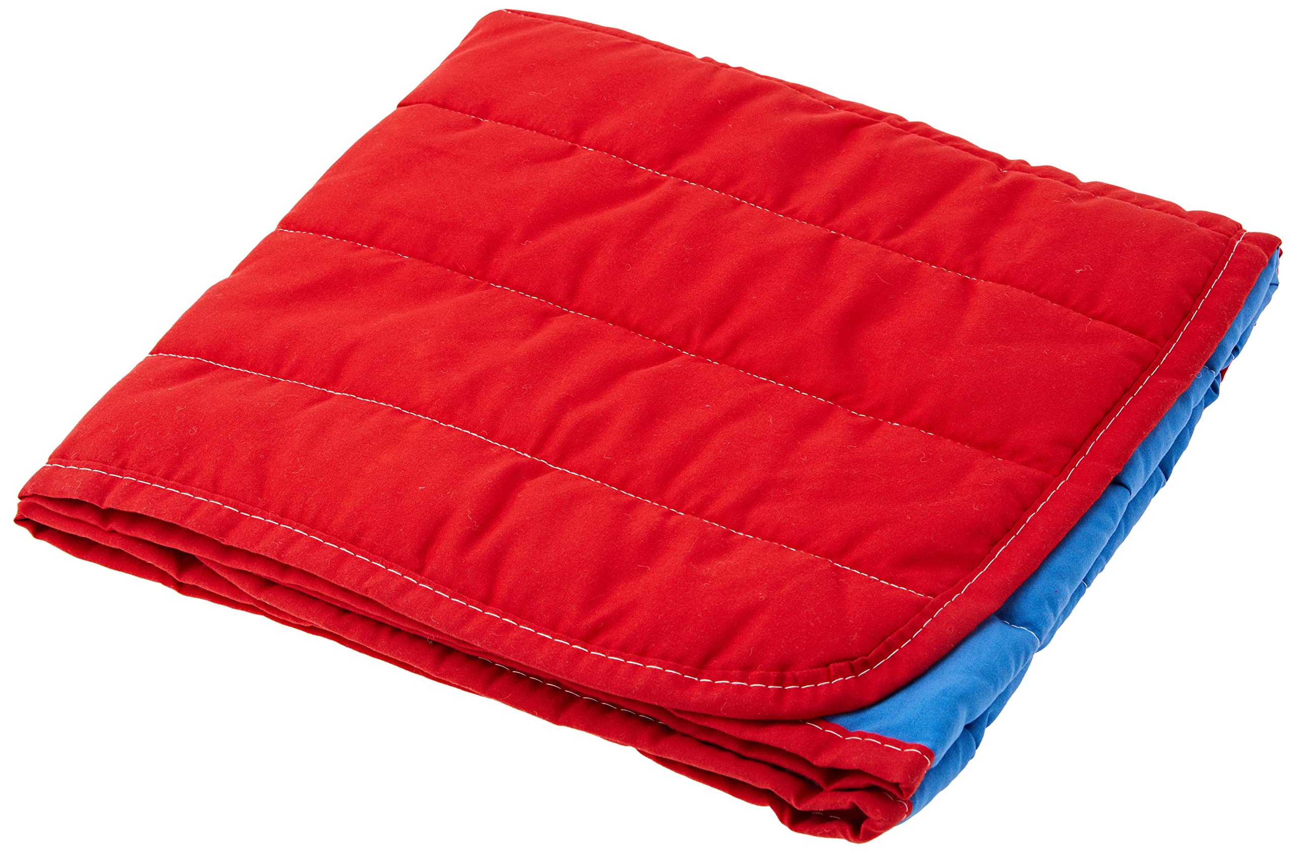 Italian Bed Linen Doubleface Pillow 60x100cm Red/Royal