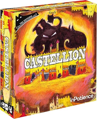 Castellion Juego de mesa | Juego de estrategia de colocación de azulejos de The Oniverse | Divertido juego familiar | A partir de 10 años | 1-2