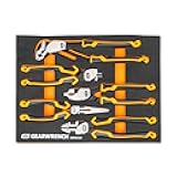 GEARWRENCH 5 Piece PITBULL Cushion Grip Pliers Set in Foam Storage Tray - GWMSPLR01
