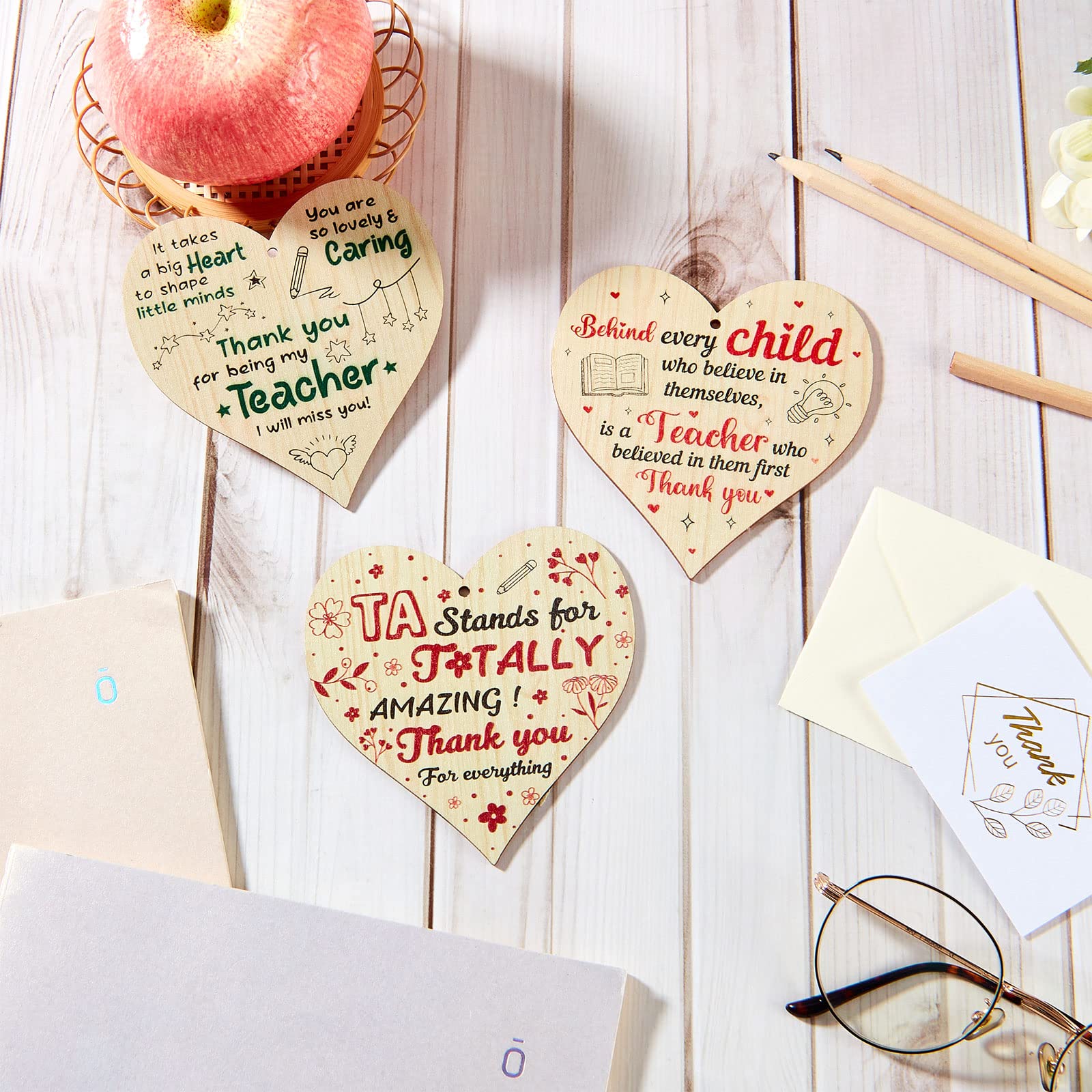 Biglietto di ringraziamento per l'insegnante: Impara e cresci, disegno floreale - Italia