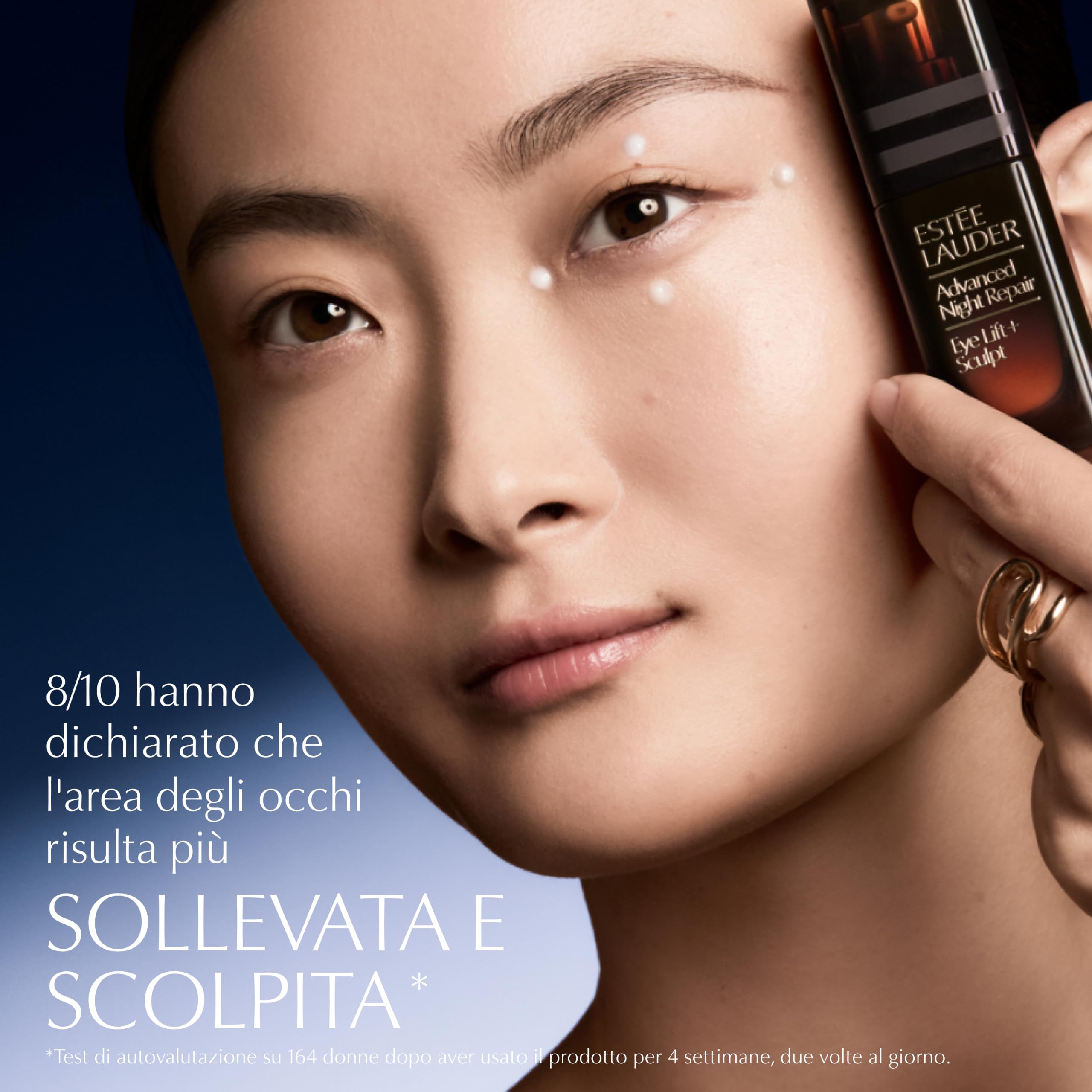 Estée Lauder Advanced Night Repair Eye Lift + Sculpt - Contorno occhi antirughe con Acido Ialuronico e hexapeptide-8, 15ml
