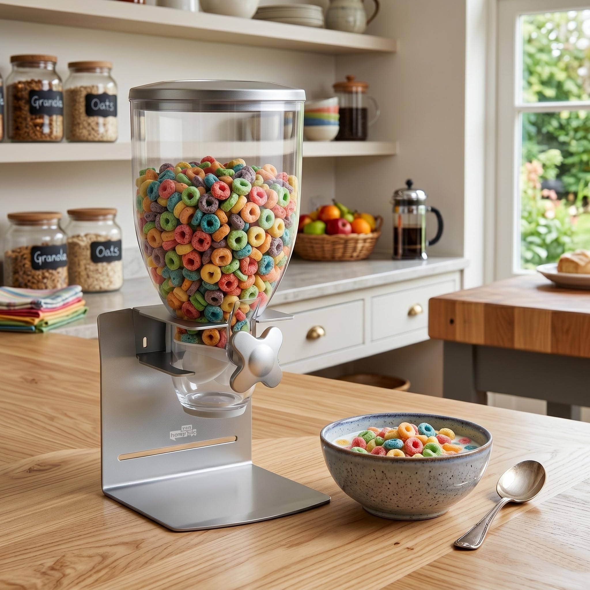 Amazon｜Zevro ゼブロ PRO100 約500g容量 ドライ食品用ディスペンサー