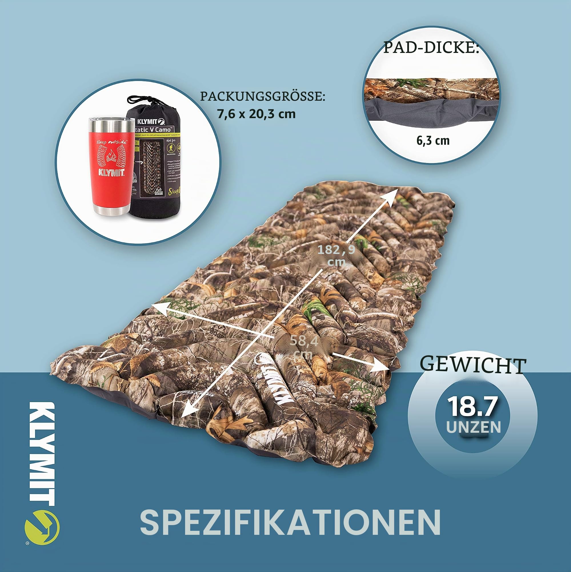 Klymit Schlafmatte Static V