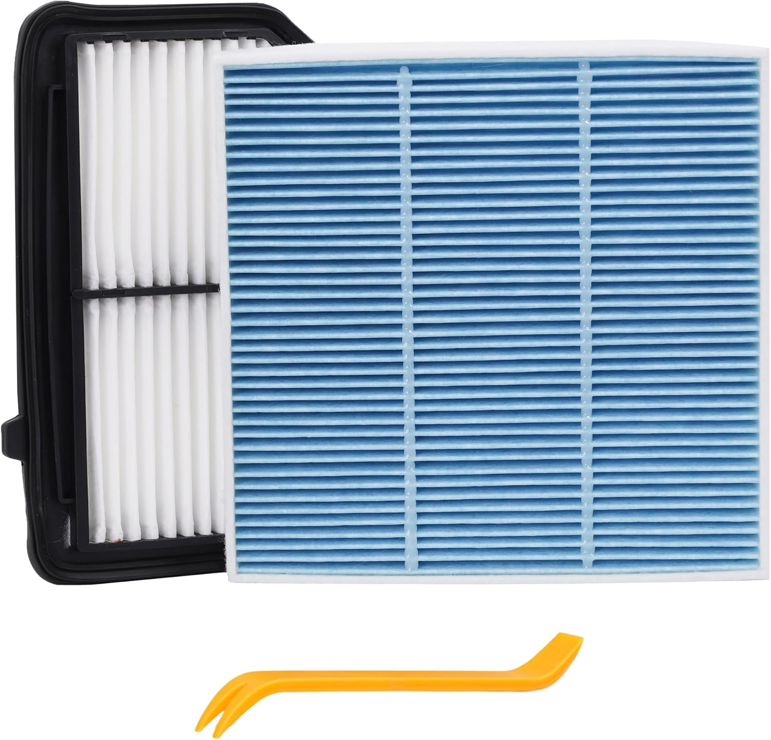 Engine Air Filter&Cabin Air Filter Combo Pack-Compatible with Honda HRV 1.8L 2016 2017 2018 2019 2020 2021 2022-CF11182&CA12052