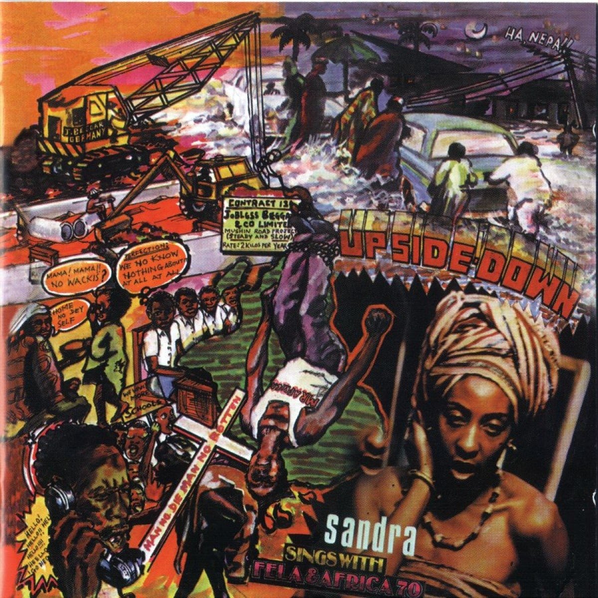 Fela Kuti Upside Down LP Vinyl NEW