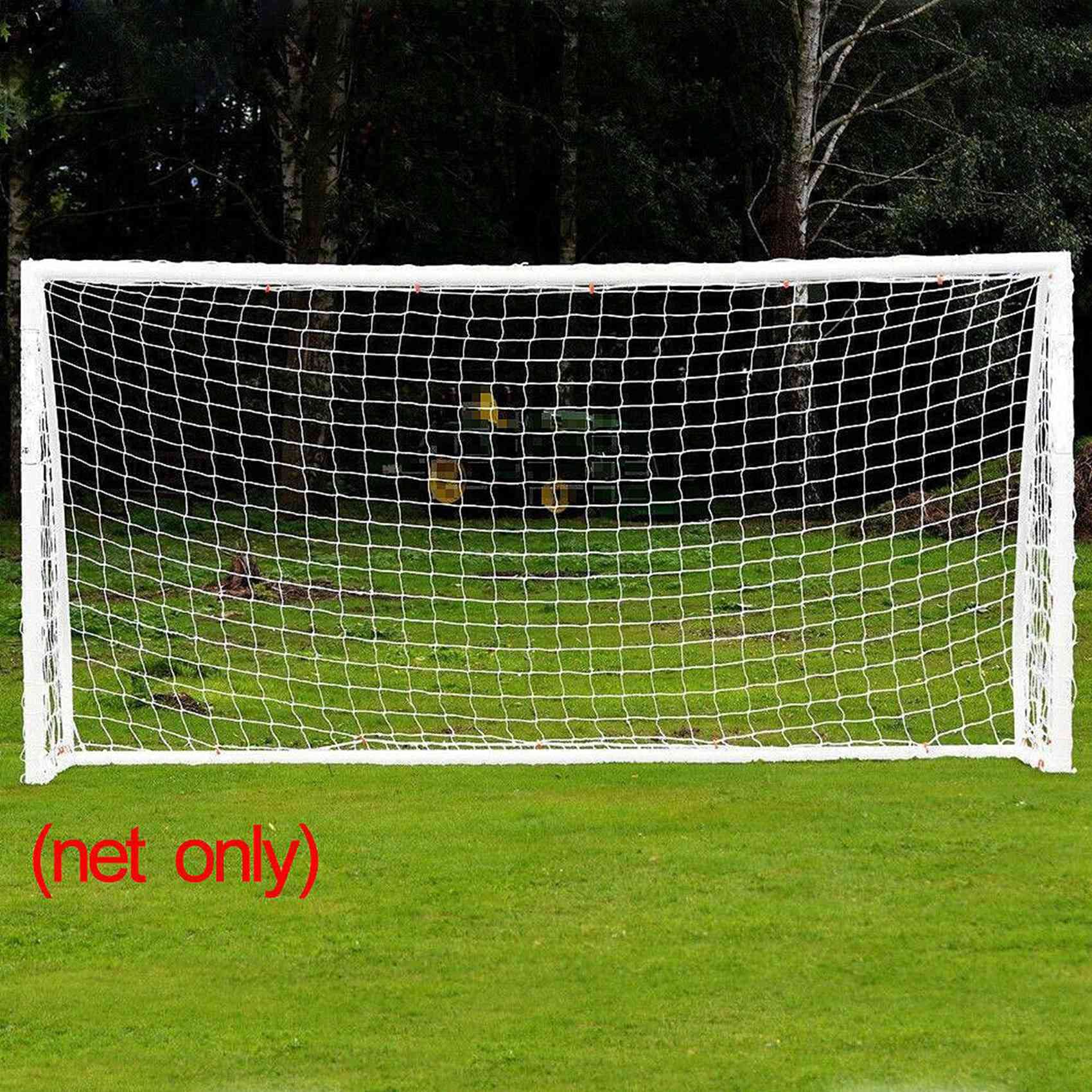 2 pelotas deportivas de 24 x 8 pies de tamaño completo con red para entrenamiento en el patio trasero