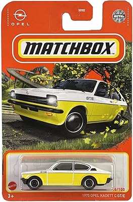 Matchbox 1975 Opel Kadett C GT/E 56/100 (Yellow)