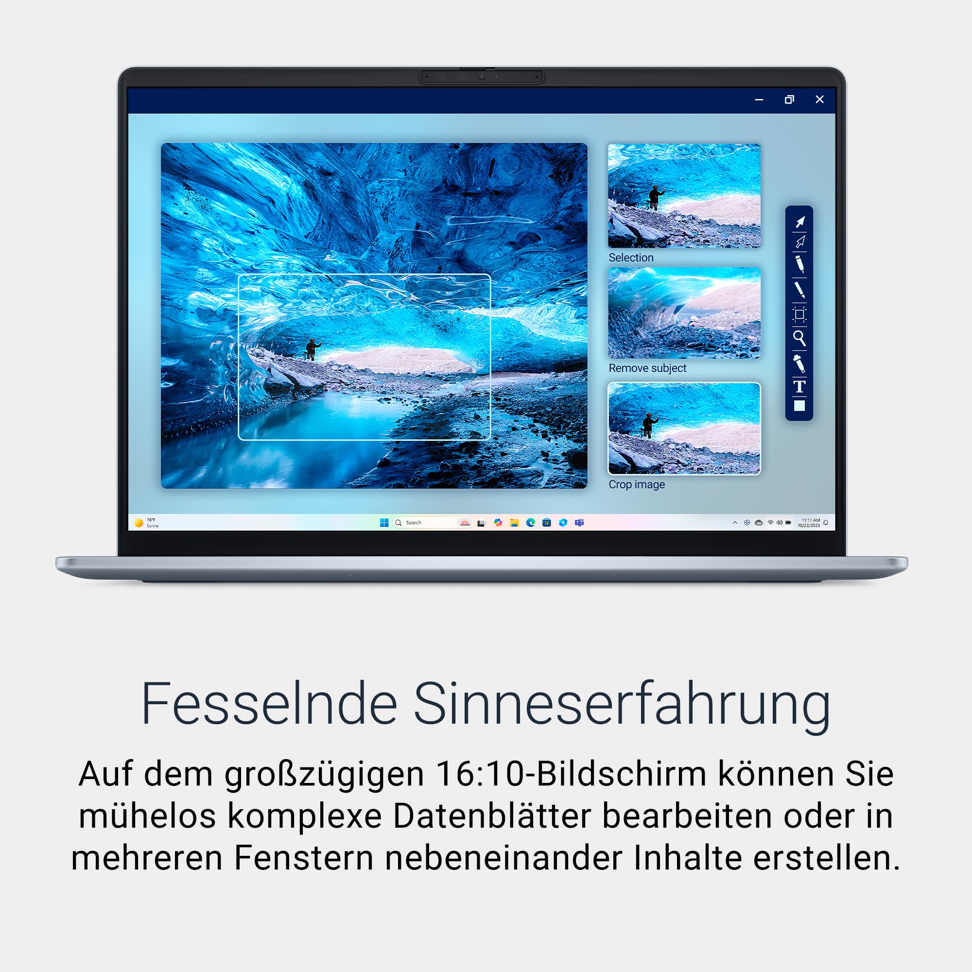 Dell 16 Plus Laptop - Intel Core Ultra 7 256V, 16GB RAM, 512GB SSD