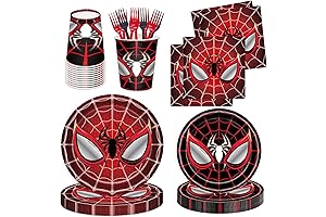 Spider-Man Birthday Plates: Ultimate Party Essentials for Kids
