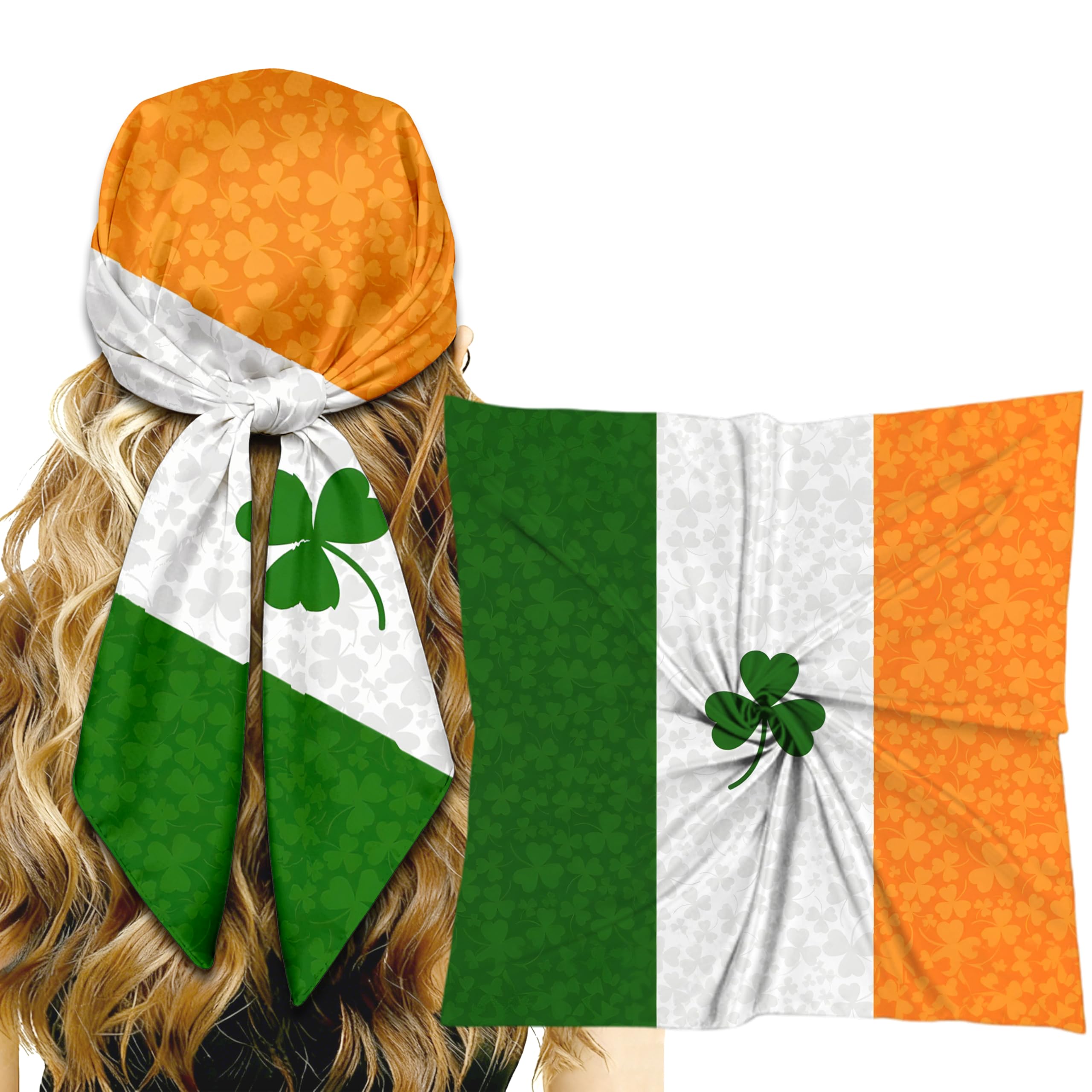 mshcbui Flag Bandana27.5 x 27.5" LargeSatinHeadScarfForHeadband Scarf Hair Wrap Scarves NeckScarf And Fashion Accessories