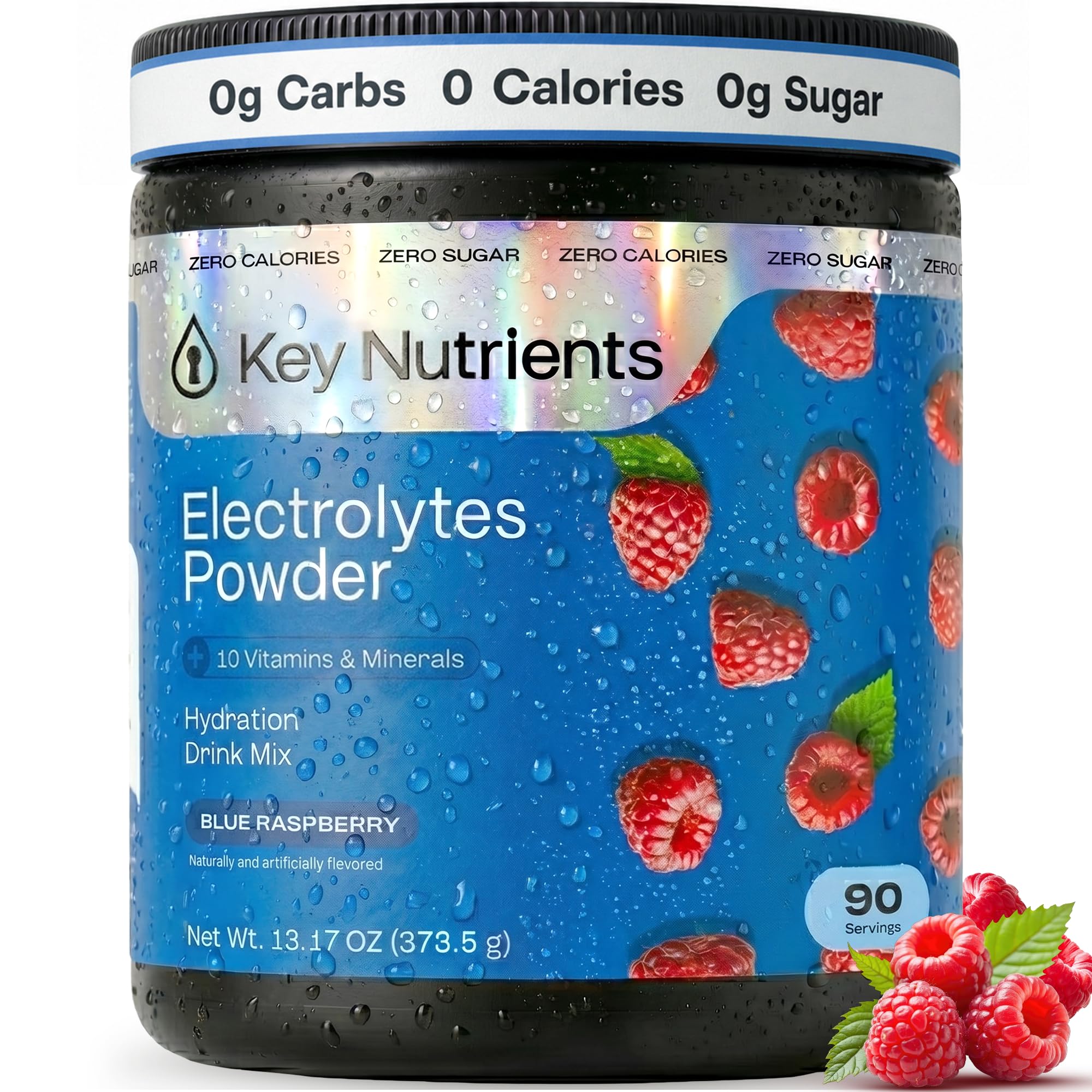 KEY NUTRIENTS Multivitamin Electrolytes Powder, Lemonade, 90 Servings — Amazon image 19