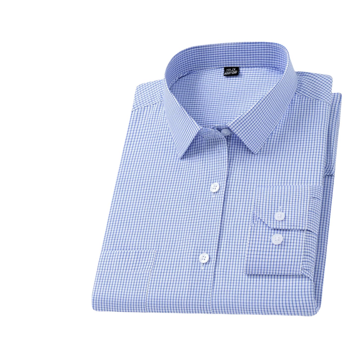 Camicia a maniche corte professionale casual da lavoro in cotone da uomo primavera autunno