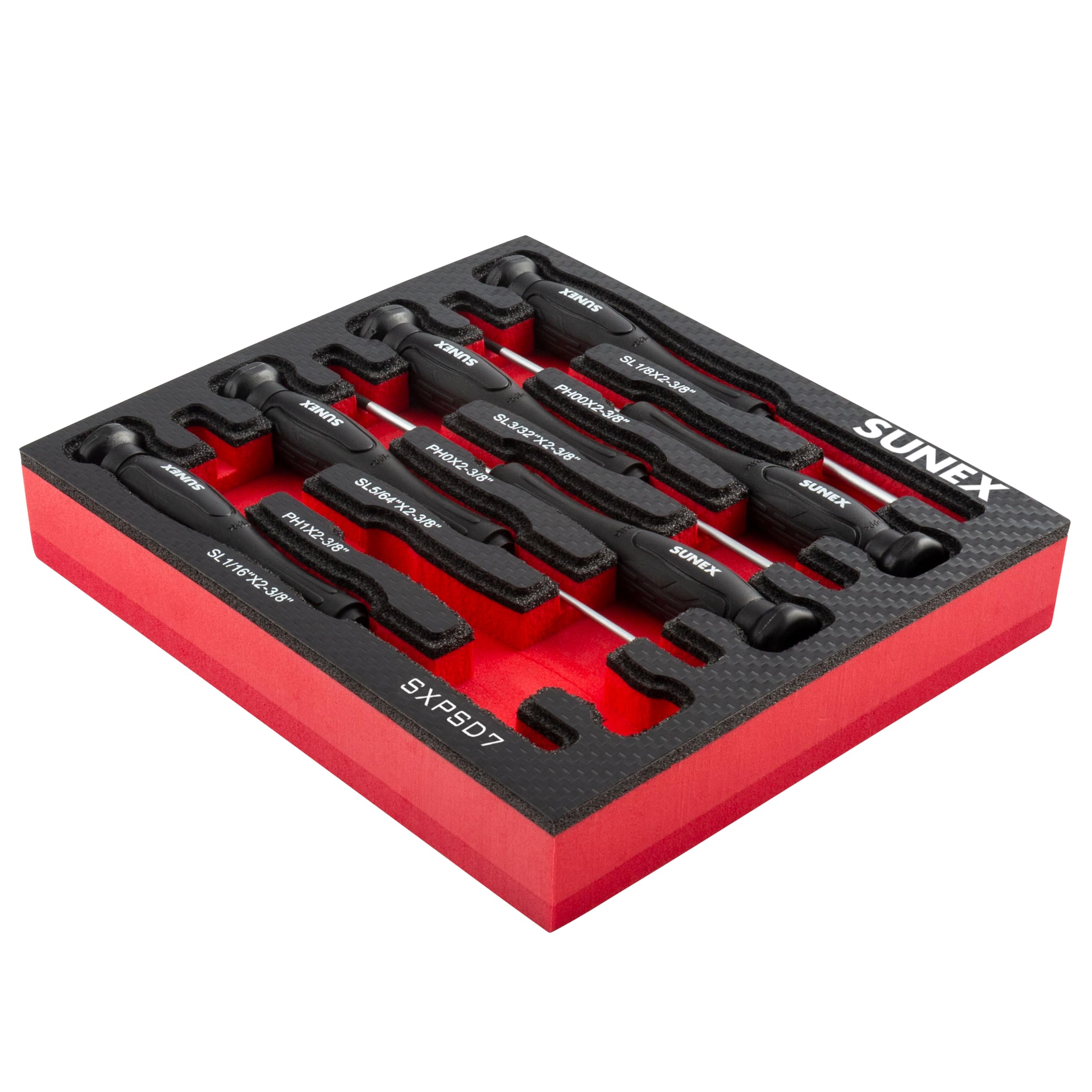 Amazon.com: SUNEX TOOLS SXPSD7 Precision Phillips® & Slotted