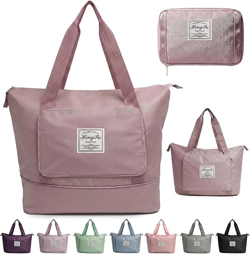CLAPONE 41 Litre Expandable Nylon Travel Bags for Women/Duffle Bags for Women Luggage/Foldable Vanity Travelling Handbags/...