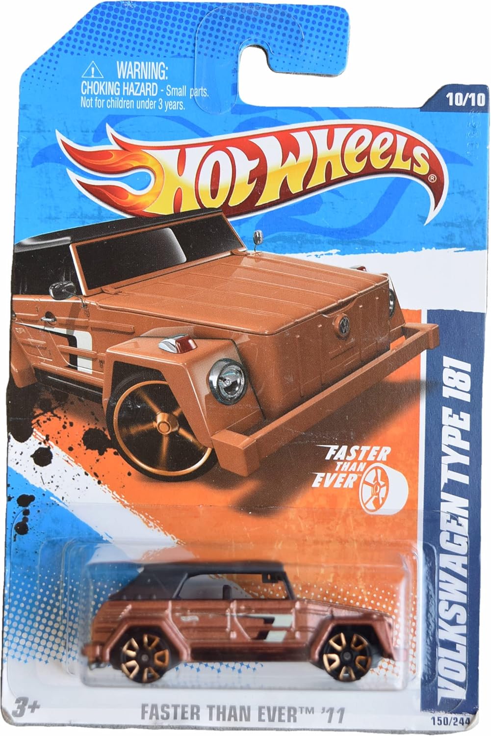 Hot Wheels Volkswagen Type 181, Faster Than Ever 10/10 - VW Type 181