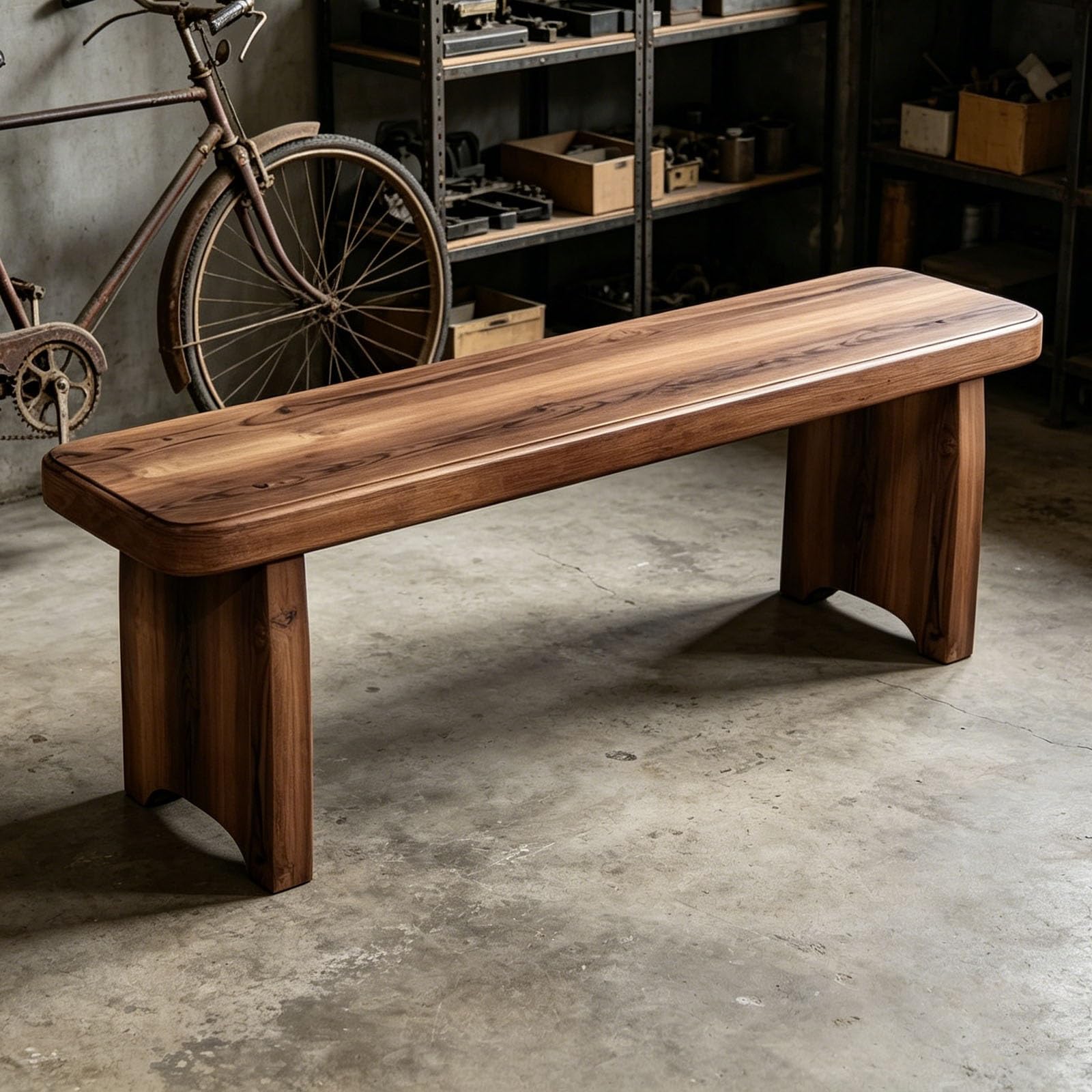 Ławka z litego drewna, 60-150 cm, do przedpokoju w stylu rustykalnym, wąskie, rustykalne ławki ogrodowe na zewnątrz, brązowa ławka do przedpokoju, kuchni, sypialni, jadalni(L100xW20xH25cm)