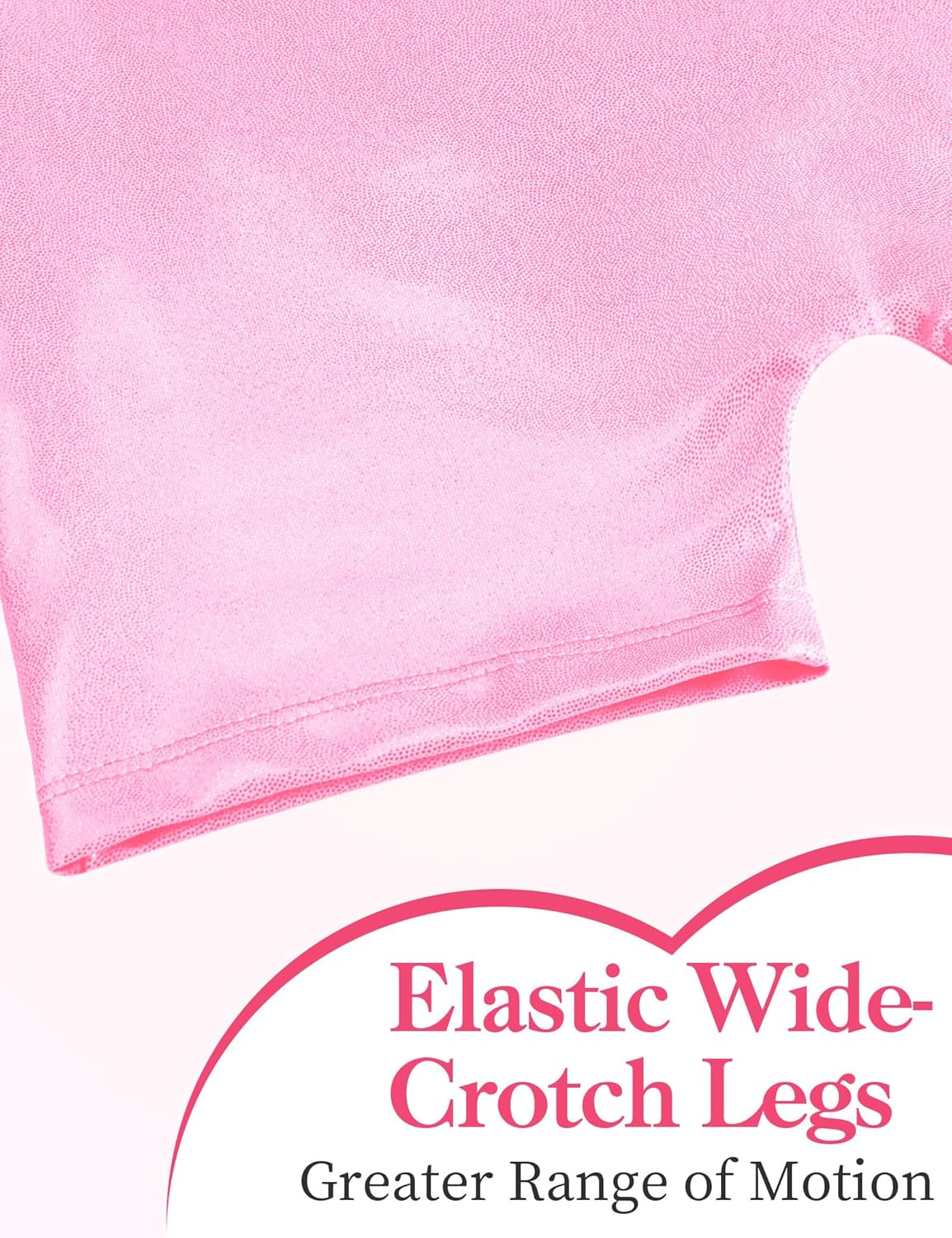 Girls Gymnastics Leotards Shiny Tumble Bodysuits Dance Biketards Workout Activewear 2 Pack for Kids Child Practise - Image 4