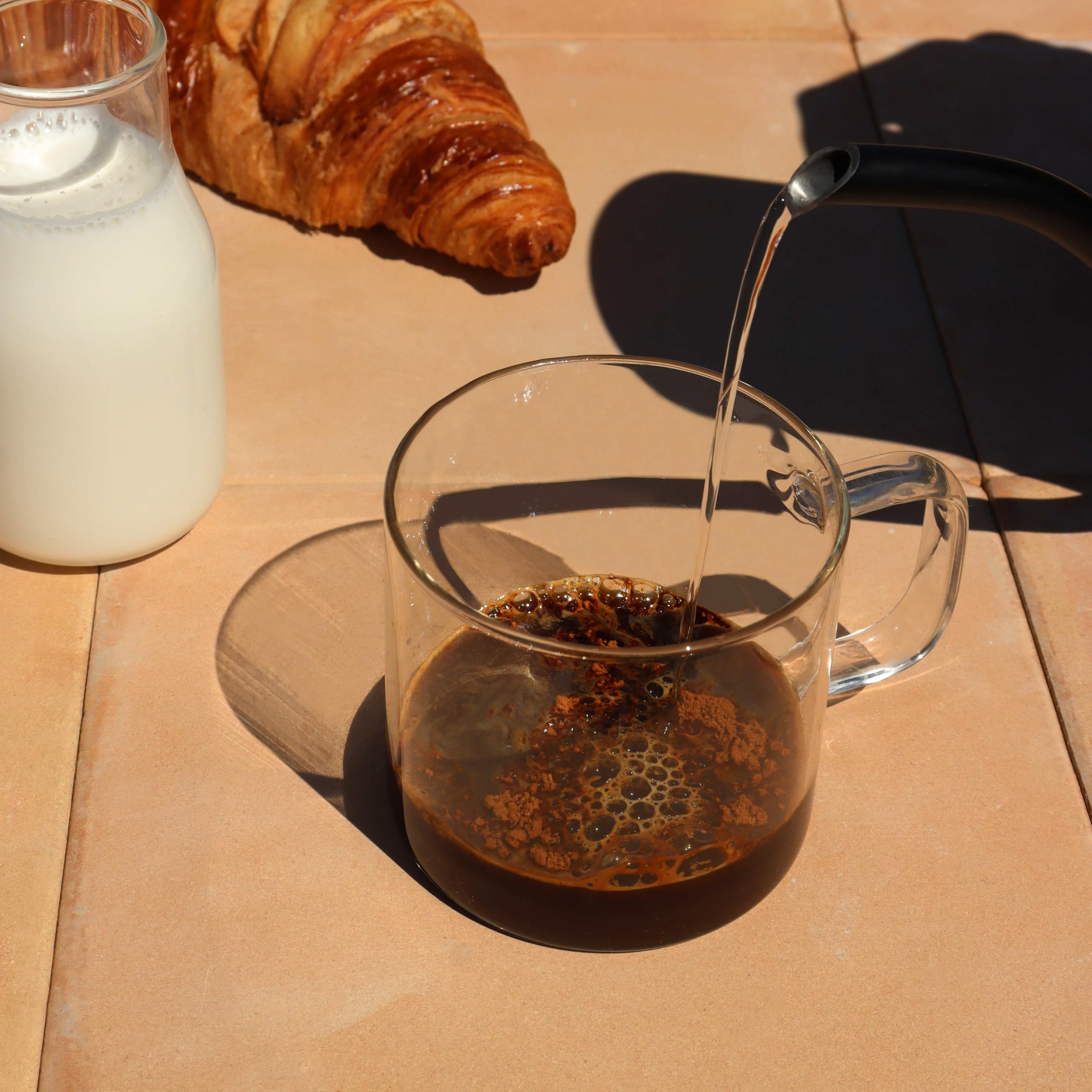 Specialty Instant Kaffee: Blaek Mix 3er Set 150g Bag | löslicher Premium Coffee To Go Pouch säurearm & mild | Arabica Hochland Kaffeebohnen: Medium Roast Espresso koffeinfrei | Hotel Camping Reise