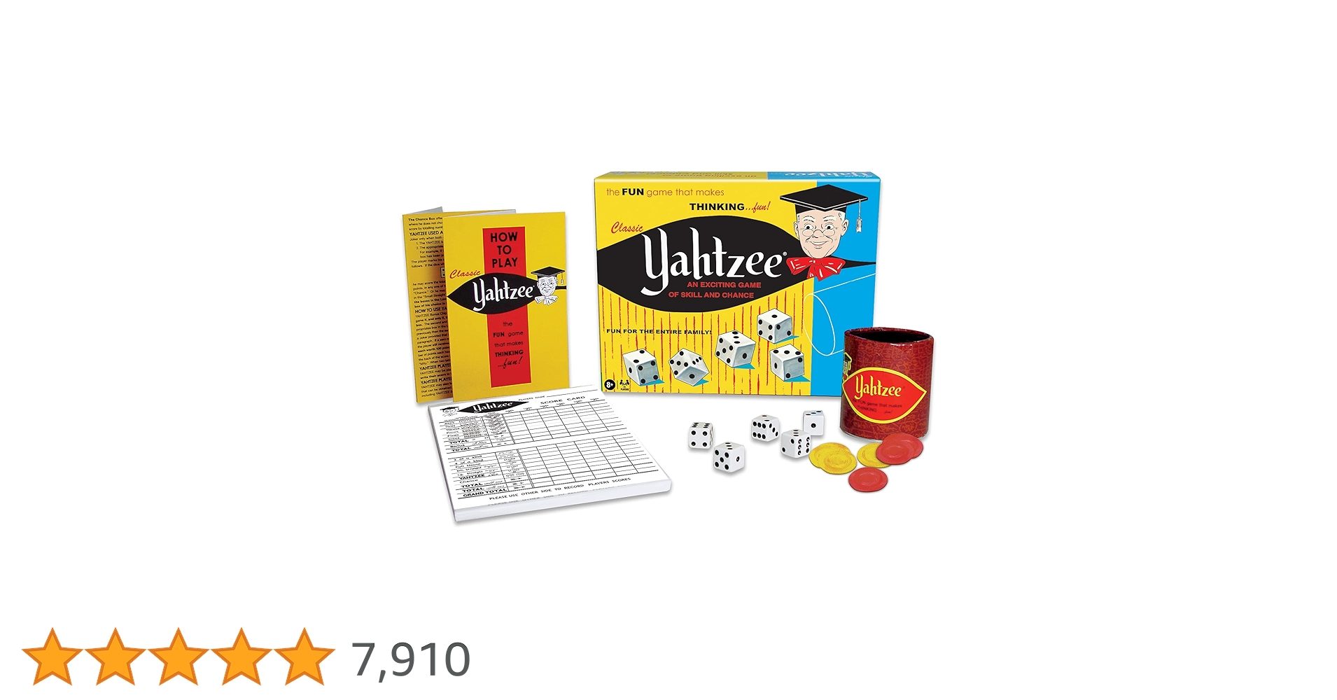 ヤッツィー　日本語説明書付 Amazon.co.jp: Winning Moves Classic Yahtzee(クラシック