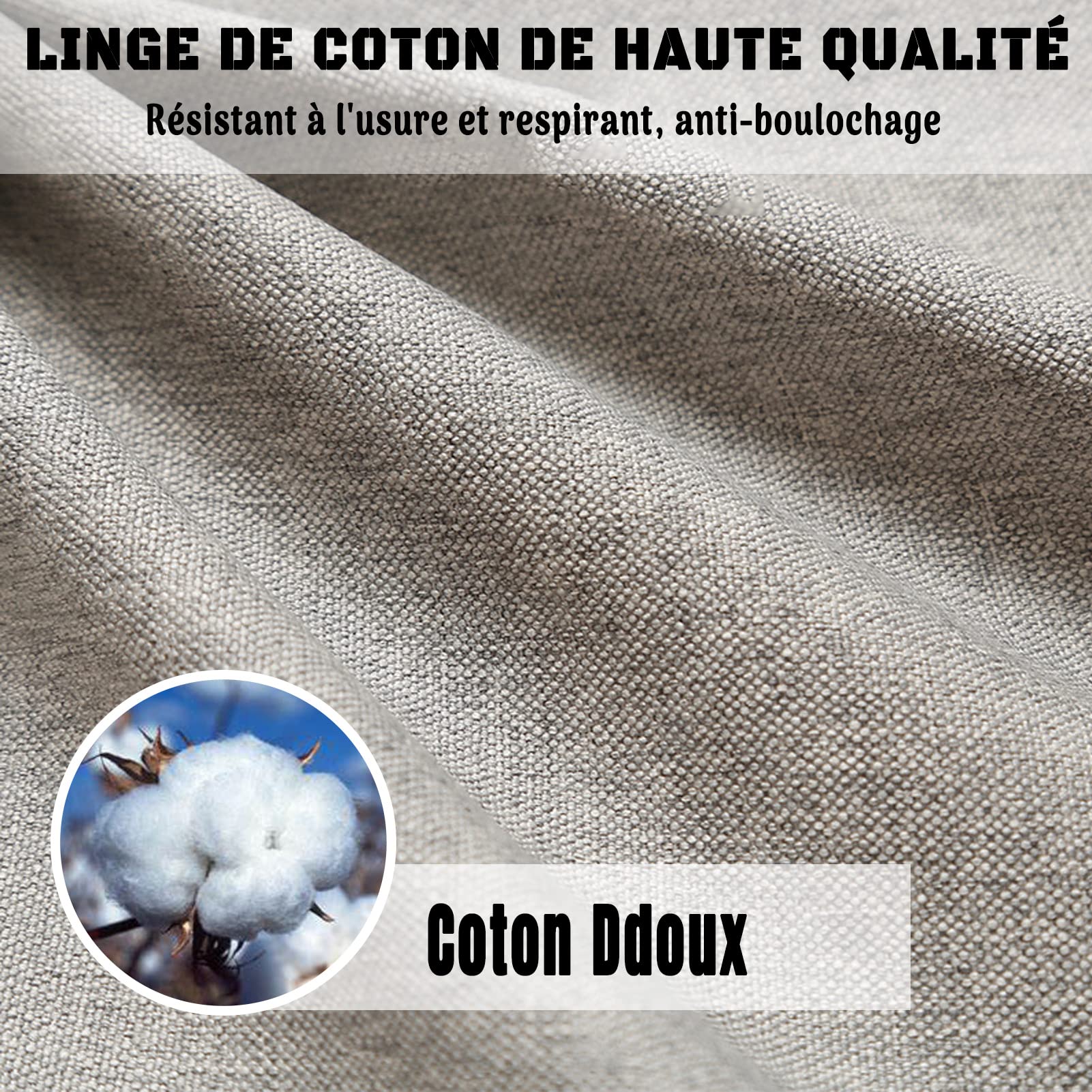 SXLONG Coussin De Banc Antidérapant Personnalisable - 3/5/8 Cm Épaisseur, 15 Couleurs, Housse Amovible