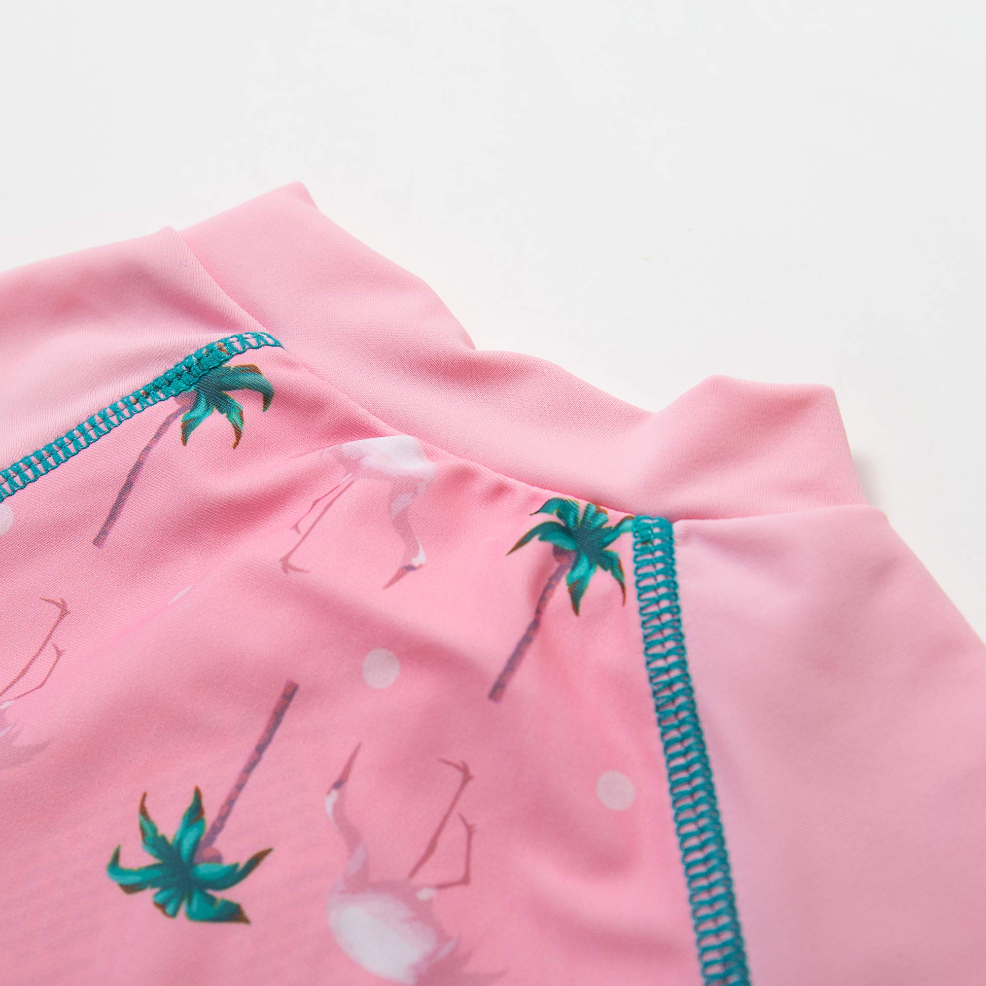 BONVERANO Bañador de una Pieza de Manga Larga para bebé niña protección UV 50+ One Zip