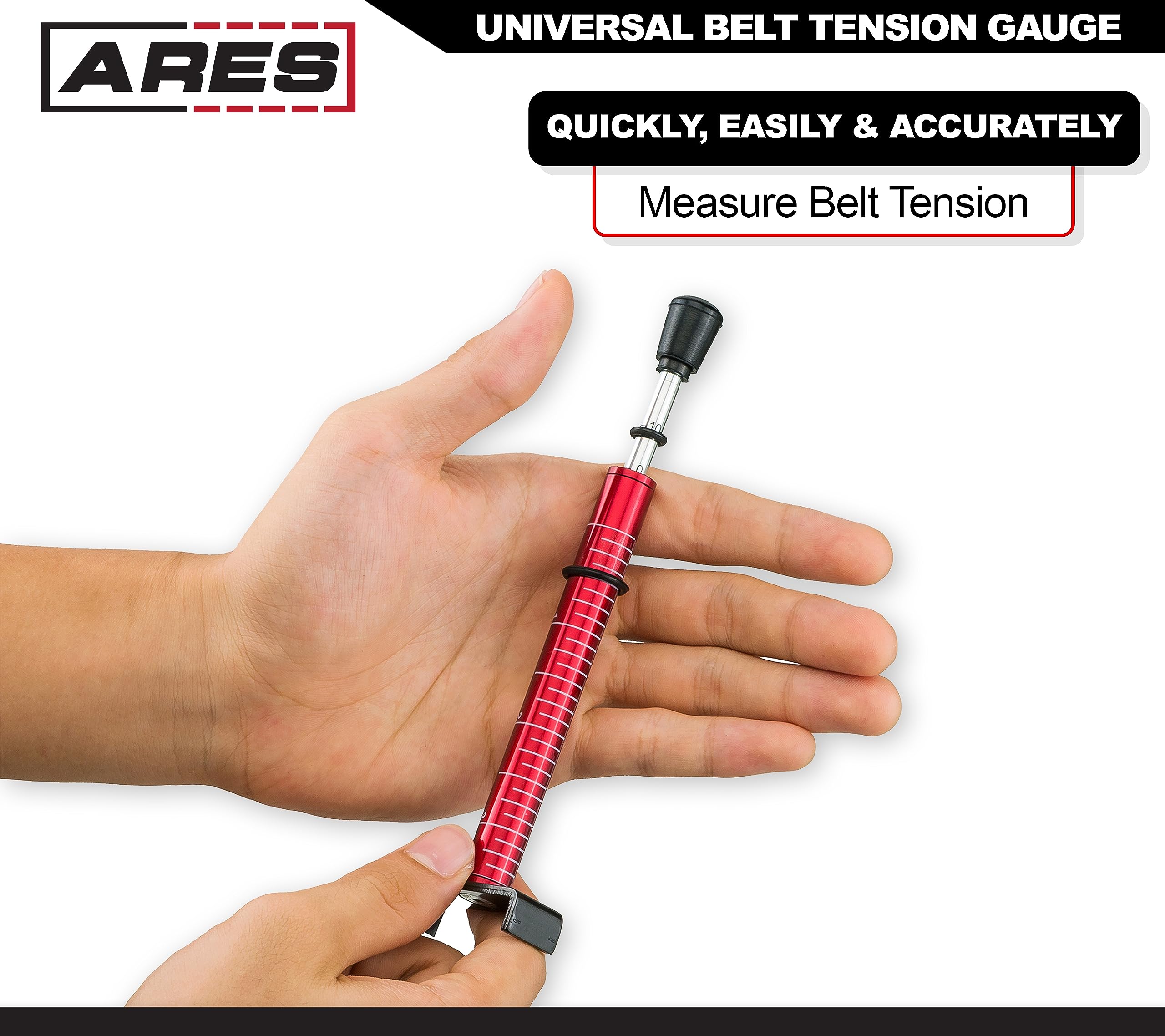 Amazon.com: ARES 15033 - Belt Tension Gauge - Use After Belt