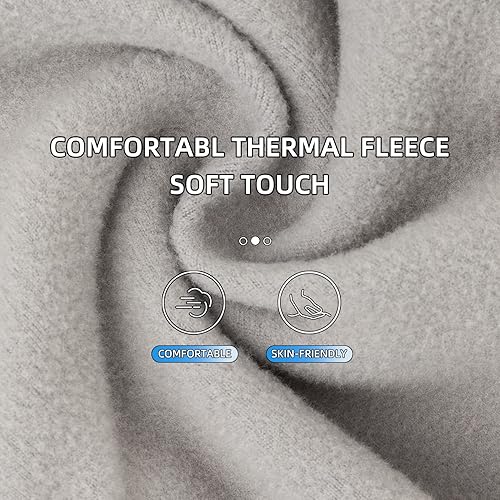 Vista 4 de ROCKBROS Pasamontañas para clima frío, máscara de esquí para hombres, resistente al viento, térmica, bufanda de invierno, máscara para mujeres