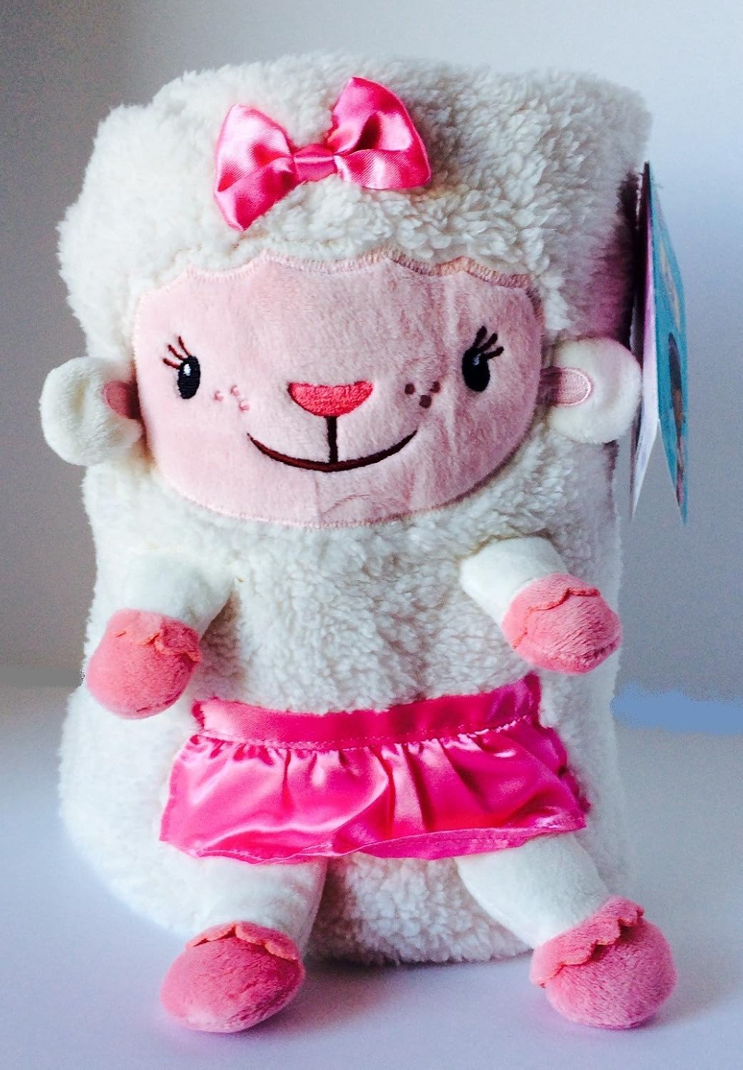 Disney Doc McStuffins Lambie throw (security blanket) 29" x
