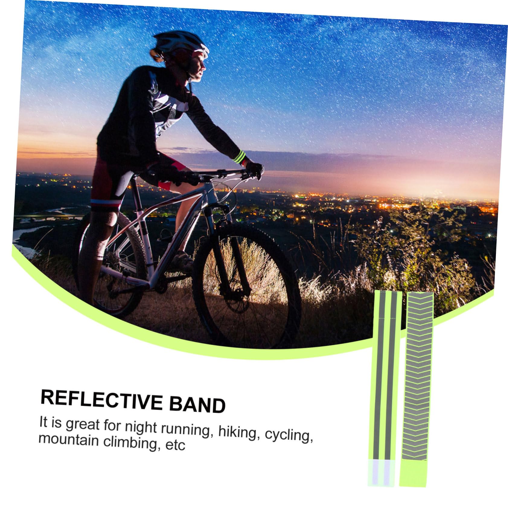 TOYANDONA Brazaletes Reflectantes De Correr Y Alta Visibilidad