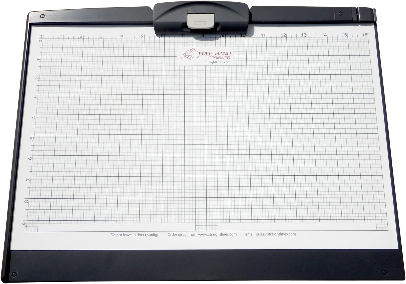 Ledger Size Freehand Designer Clipboard. Draw Perfect Straight Lines Totally Freehand. Ideal for Quick and Neat on-site surveys and Plans. Compatible with 11โ x 17โ Paper.