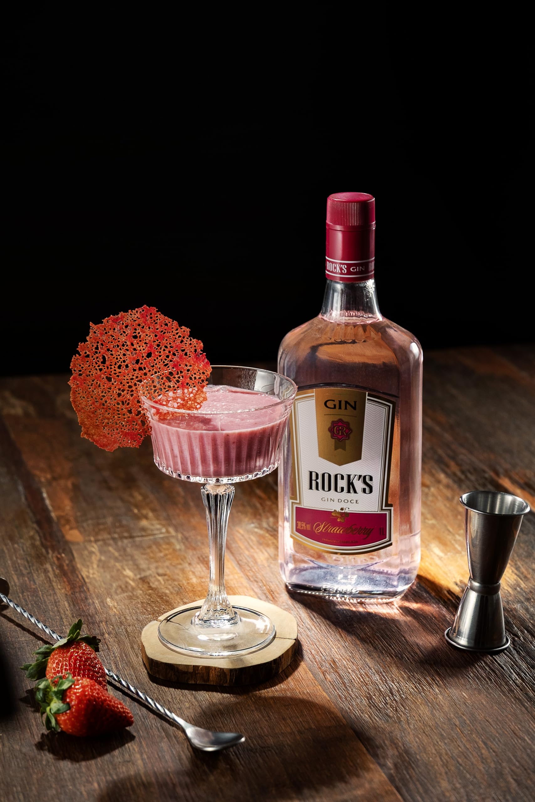 Rocks Gin Rocks Stramberry 995 Ml Sabor 1L | Amazon.com.br