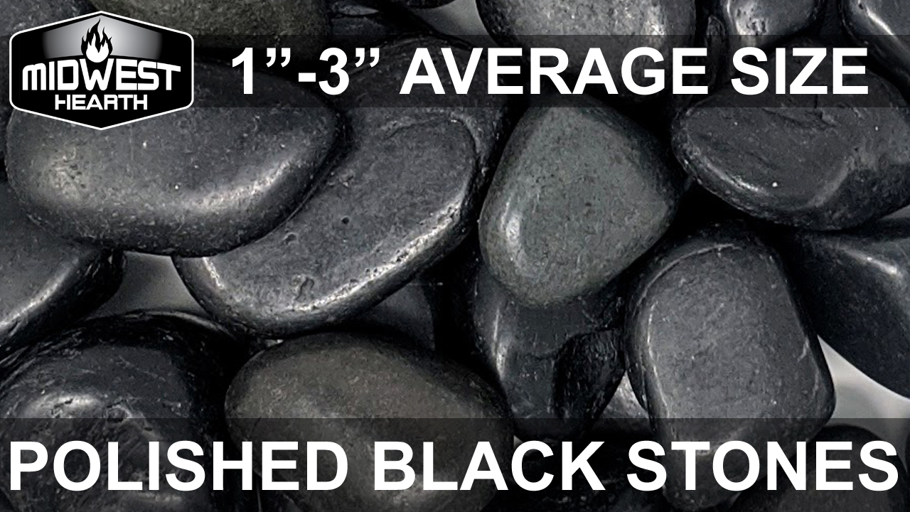 Amazon.com : Midwest Hearth Natural Decorative Polished Black