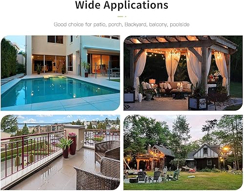 Vista 5 de FDW Juego de sillas de mimbre de ratán para patio, césped, balcón, piscina, patio, color negro